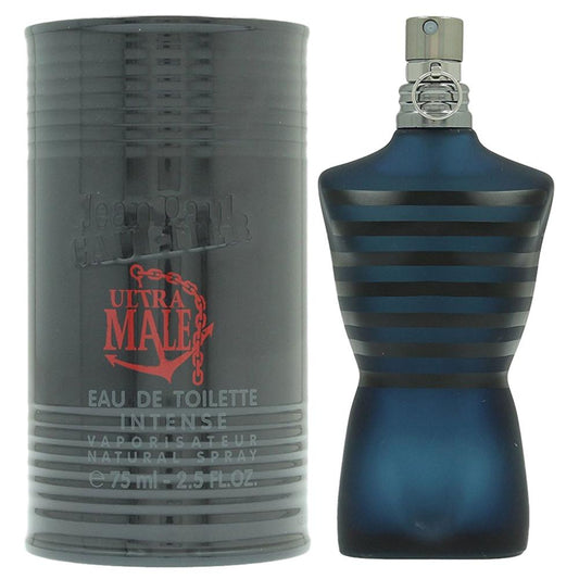 Jean Paul Gaultier Ultra Male by JPG, 2.5oz EDT Intense Spray men