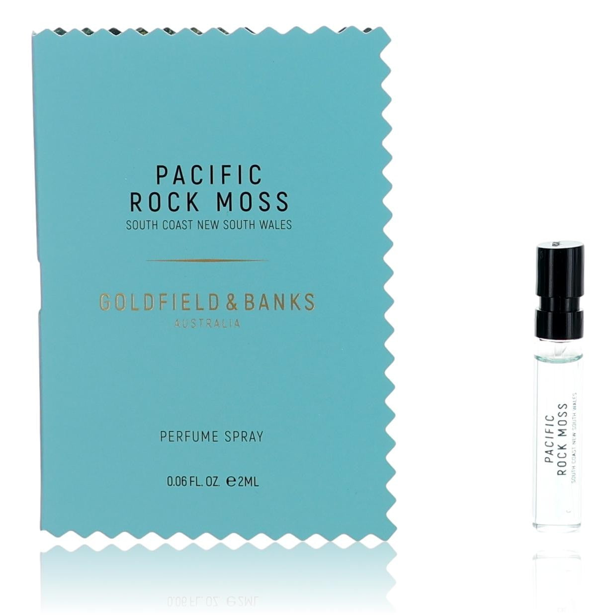 Pacific Rock Moss by Goldfield & Banks, 0.06oz Perfume Spray for Unisex Sample