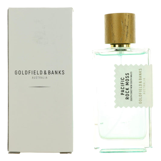 Pacific Rock Moss by Goldfield & Banks, 3.4oz EDP Spray for Unisex Tester